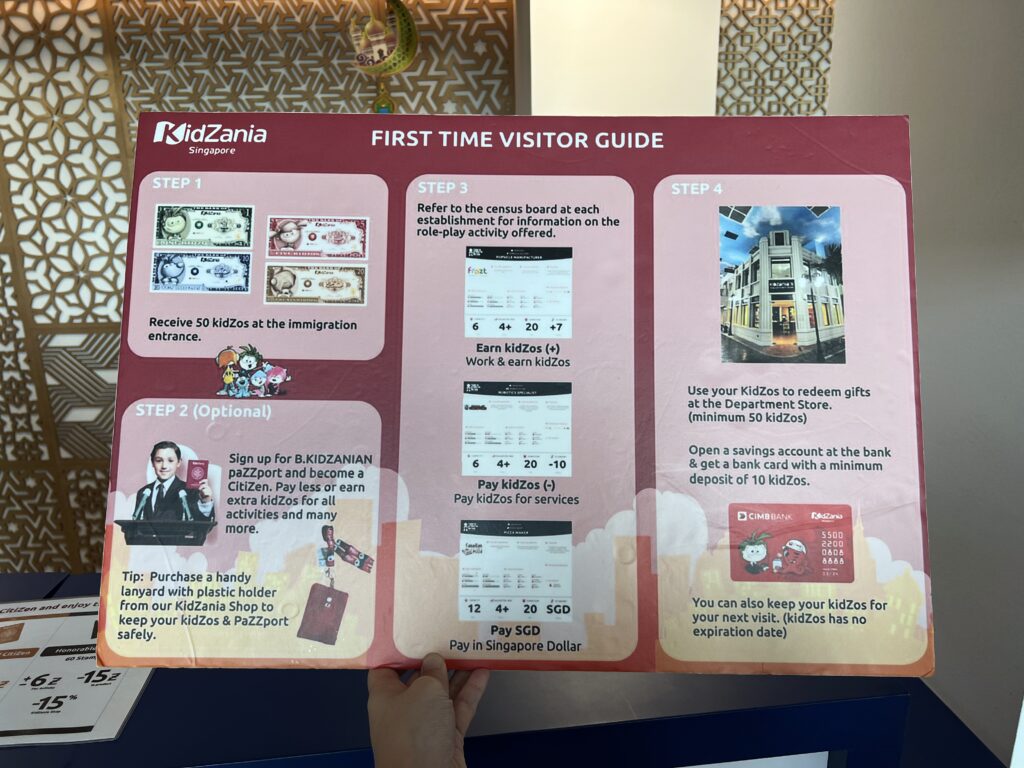 kidzania singapore first time visitor guide